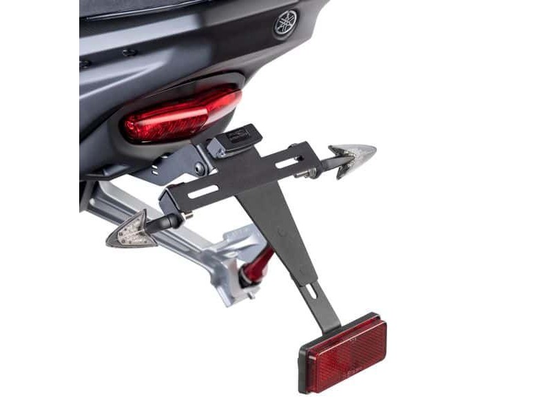 Adjustable license support PUIG 7796N Negru Adjustable license support PUIG 7796N Negru