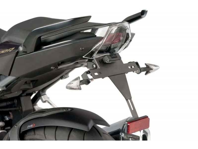 Adjustable license support PUIG 8541N Negru Adjustable license support PUIG 8541N Negru