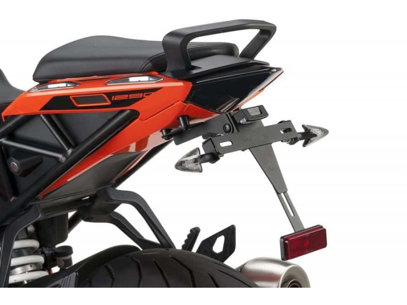 Adjustable license support PUIG 8728N Negru Adjustable license support PUIG 8728N Negru
