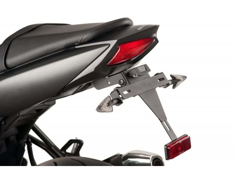 Adjustable license support PUIG 8729N Negru Adjustable license support PUIG 8729N Negru
