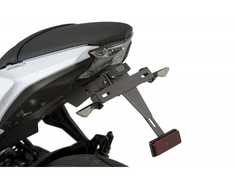 Adjustable license support PUIG 9353N Negru Adjustable license support PUIG 9353N Negru