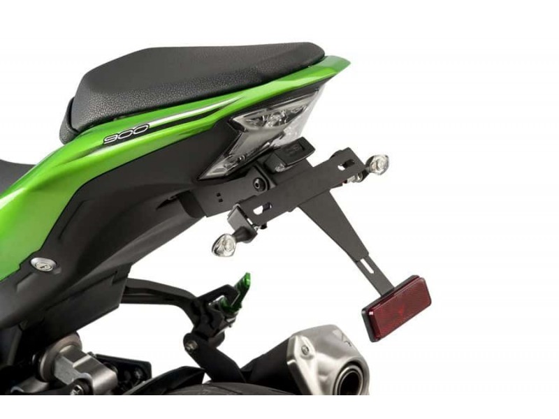 Adjustable license support PUIG 9388N Negru Adjustable license support PUIG 9388N Negru