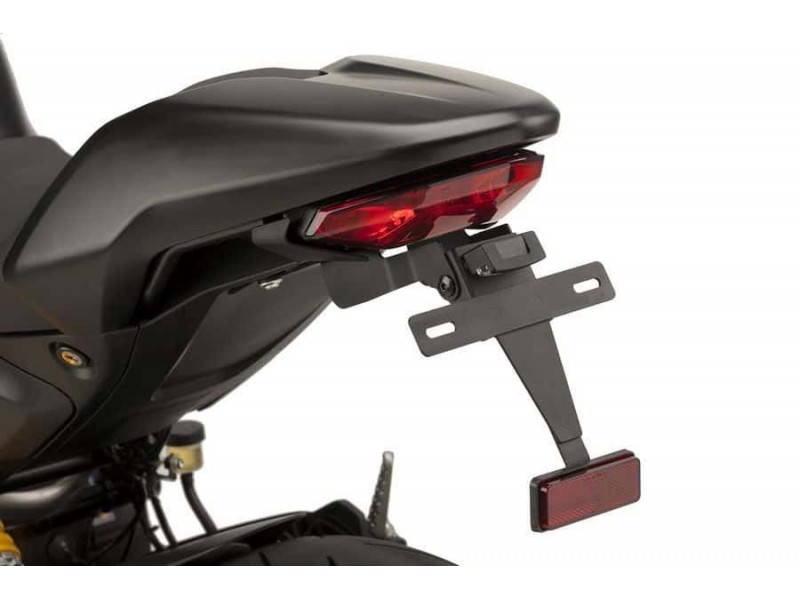 Adjustable license support PUIG 9496N Negru Adjustable license support PUIG 9496N Negru