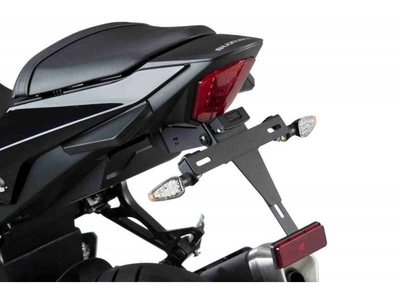 Adjustable license support PUIG 9523N Negru Adjustable license support PUIG 9523N Negru