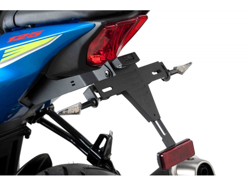 Adjustable license support PUIG 9958N Negru Adjustable license support PUIG 9958N Negru