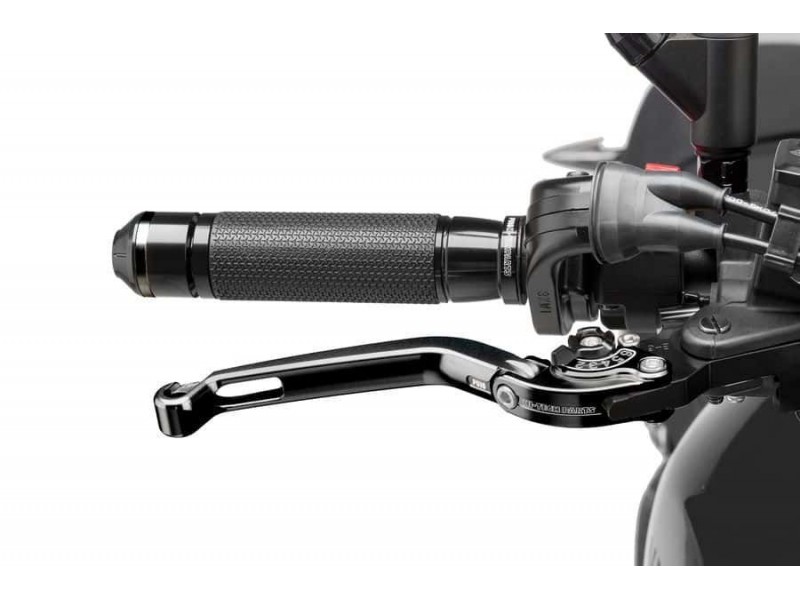 Brake lever without adapter PUIG 160NN foldable black/black