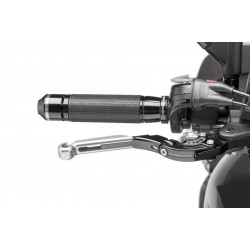 Brake lever without adapter PUIG 19PNP extendable folding silver/silver Brake lever without adapter PUIG 19PNP extendable folding silver/silver