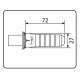 Footpegs without adapters PUIG RACING 6301O auriu Footpegs without adapters PUIG RACING 6301O auriu