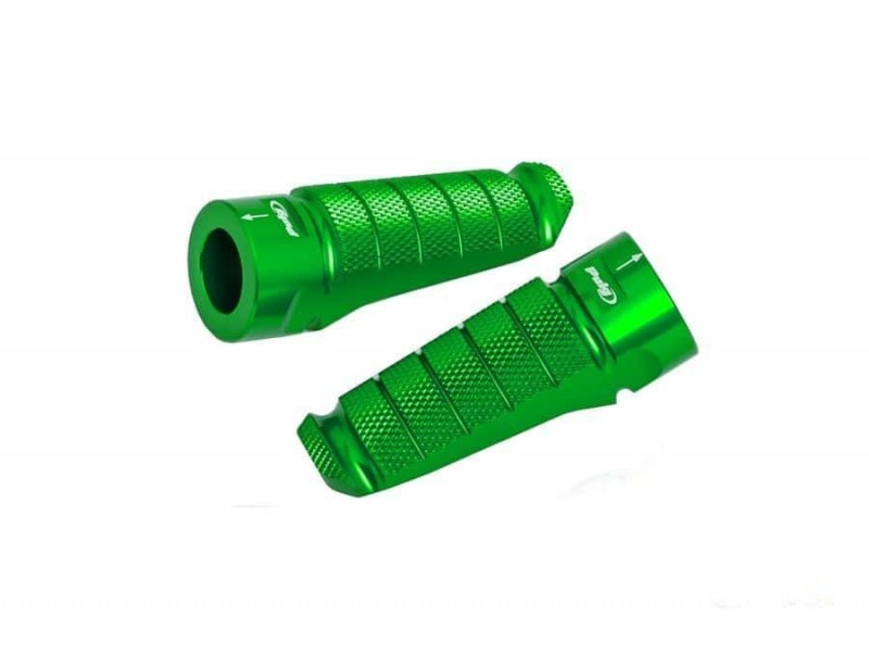 Footpegs without adapters PUIG RACING 6301V verde Footpegs without adapters PUIG RACING 6301V verde