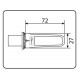 Footpegs without adapters PUIG SPORT 7318A Albastru with rubber Footpegs without adapters PUIG SPORT 7318A Albastru with rubber