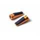 Footpegs without adapters PUIG SPORT 7318O auriu with rubber