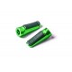 Footpegs without adapters PUIG SPORT 7318V verde with rubber Footpegs without adapters PUIG SPORT 7318V verde with rubber
