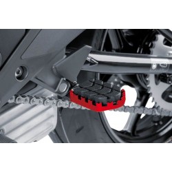 Footpegs without adapters PUIG ENDURO 7587R Rosu with rubber Footpegs without adapters PUIG ENDURO 7587R Rosu with rubber