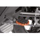 Footpegs without adapters PUIG ENDURO 7587T portocaliu with rubber