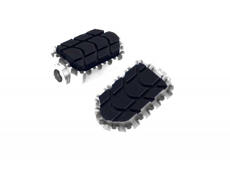 Spare rubbers PUIG ENDURO 8133U Negru