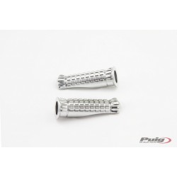 Footpegs without adapters PUIG R-FIGHTER 9192P argintiu Footpegs without adapters PUIG R-FIGHTER 9192P argintiu