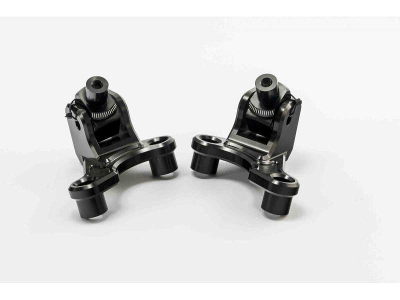 Footpeg adapters PUIG 9484N Negru