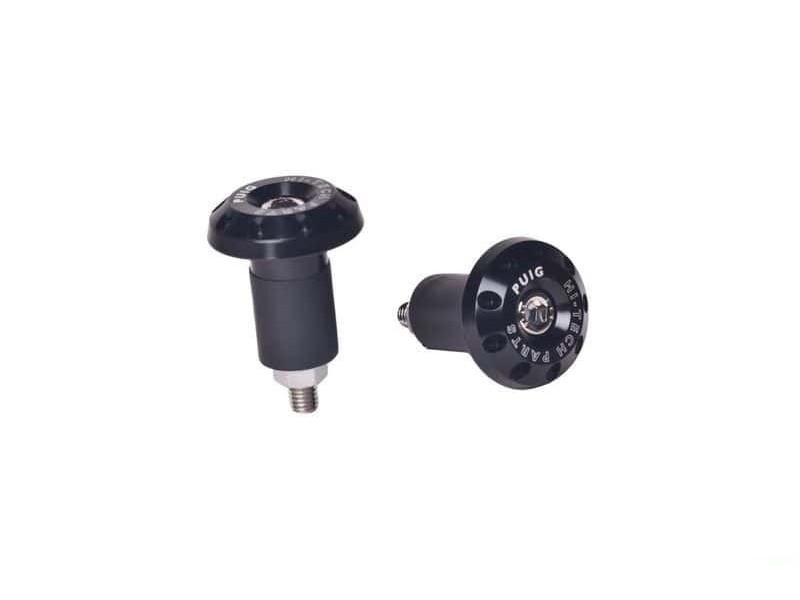 Universal bar ends PUIG RACE 6222N Negru D 13-18mm