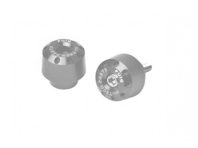 Universal bar ends PUIG SHORT 7424N Negru for PUIG handelbars