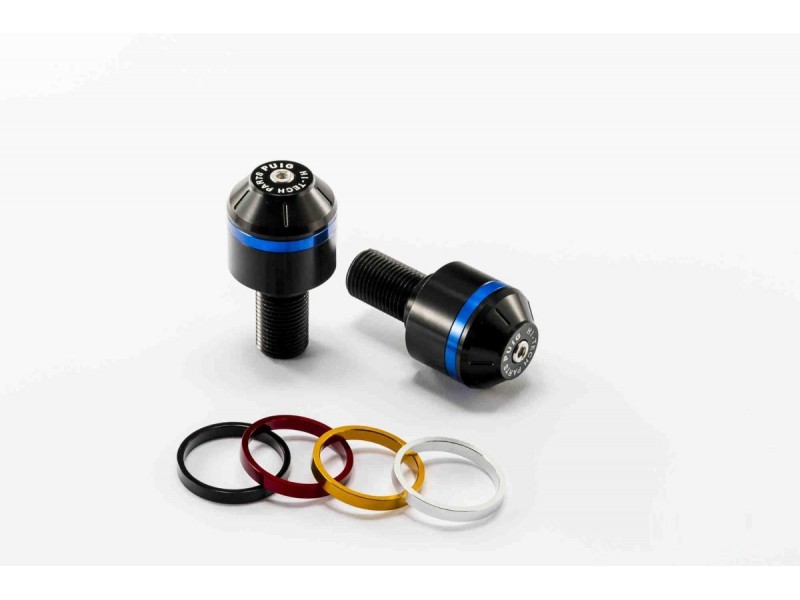 Bar ends PUIG SHORT WITH RING 8113N colour rings included