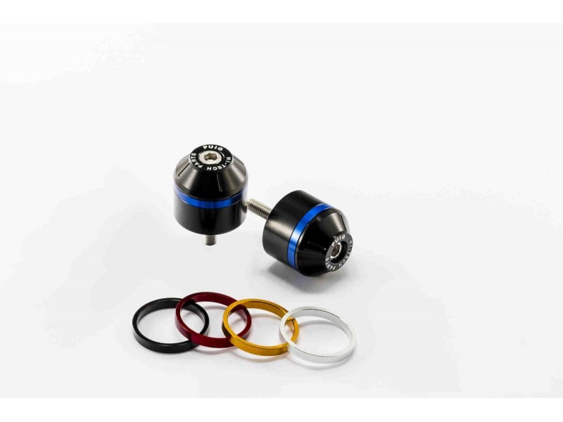 Bar ends PUIG SHORT WITH RING 8157N colour rings included