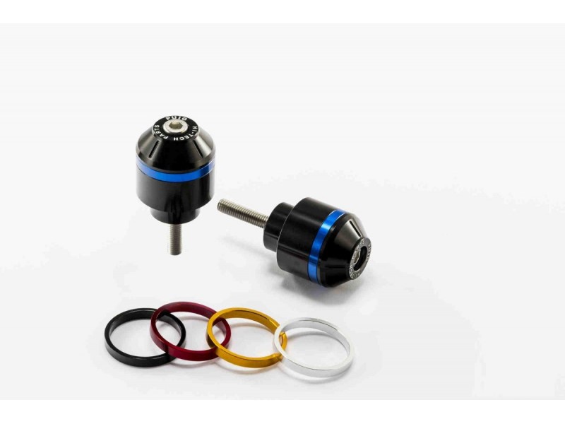 Bar ends PUIG SHORT WITH RING 8839N colour rings included