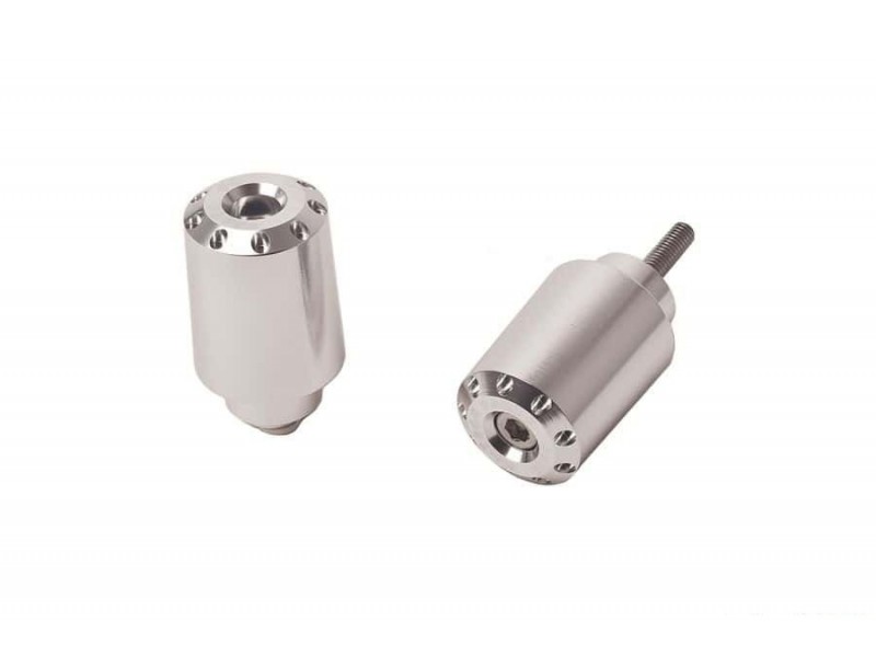 Bar ends PUIG LONG 8840P argintiu