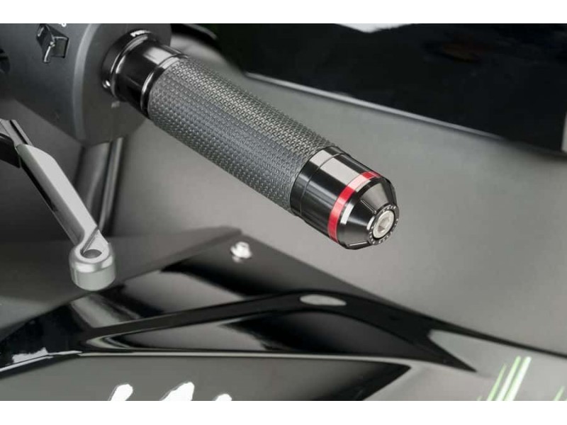 Bar ends PUIG SHORT WITH RING 8842N colour rings included Bar ends PUIG SHORT WITH RING 8842N colour rings included