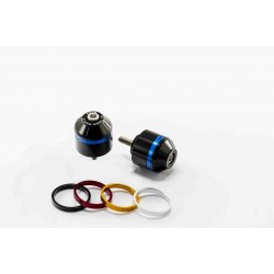 Bar ends PUIG SHORT WITH RING 8863N colour rings included