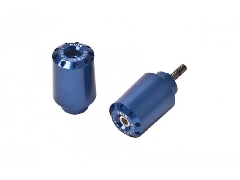 Bar ends PUIG LONG 9008A Albastru