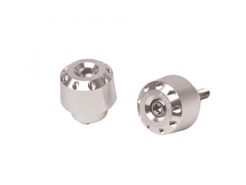 Bar ends PUIG SHORT 9009P argintiu