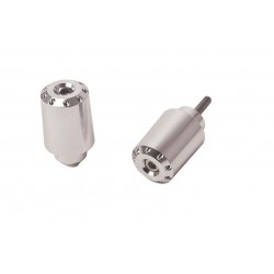 Bar ends PUIG LONG 9207P argintiu