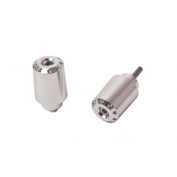 Bar ends PUIG LONG 9357P argintiu