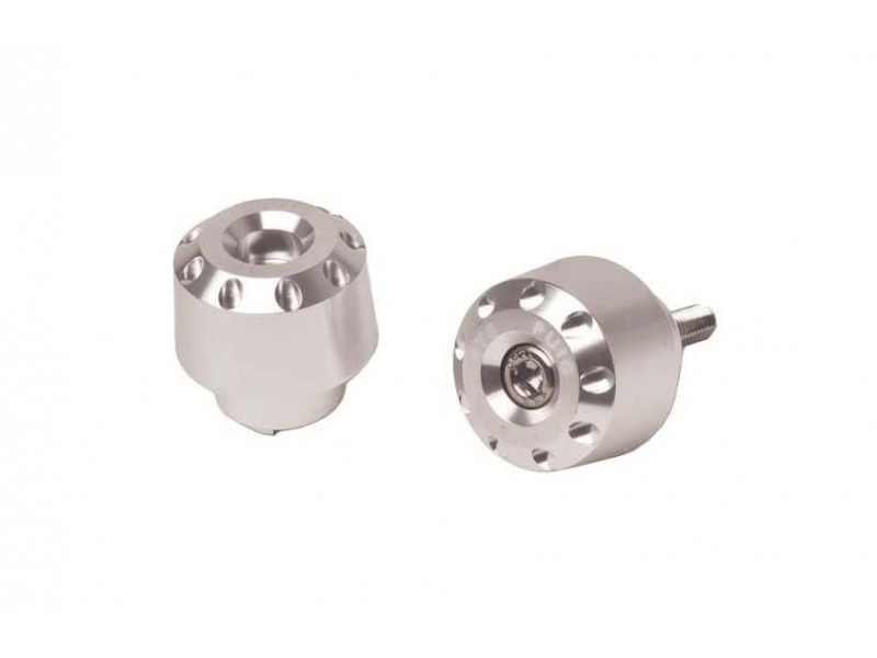 Bar ends PUIG SHORT 9358P argintiu