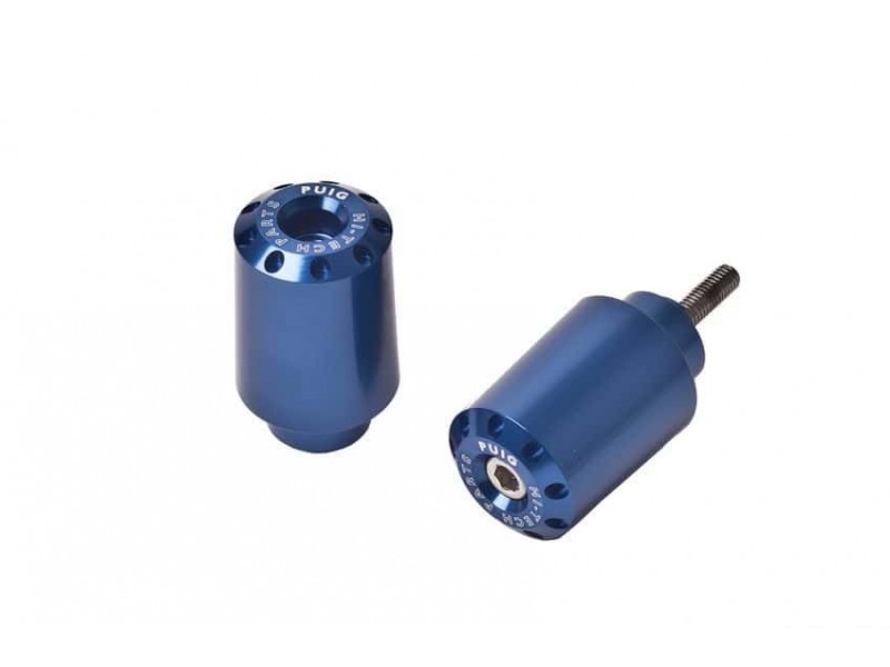 Bar ends PUIG LONG 9372A Albastru