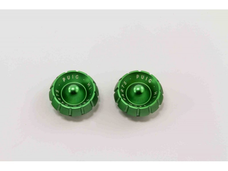 Spare caps PUIG THRUSTER 9420V verde