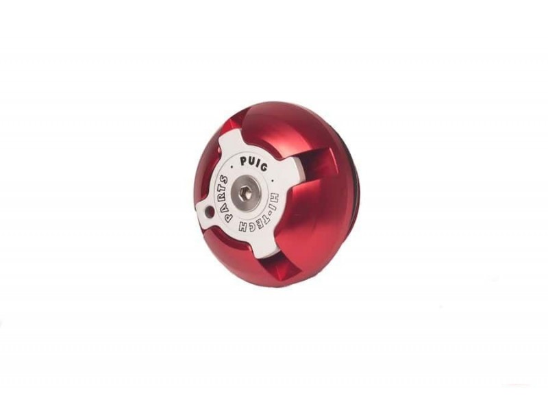 Plug oil cap PUIG 6777R Rosu M25x1,5 Plug oil cap PUIG 6777R Rosu M25x1,5