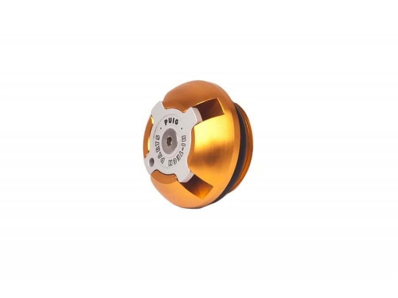 Plug oil cap PUIG 6780O auriu M24x3