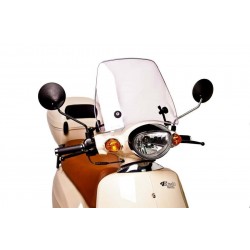 Windshield PUIG TRAFIC 6076W transparent Windshield PUIG TRAFIC 6076W transparent