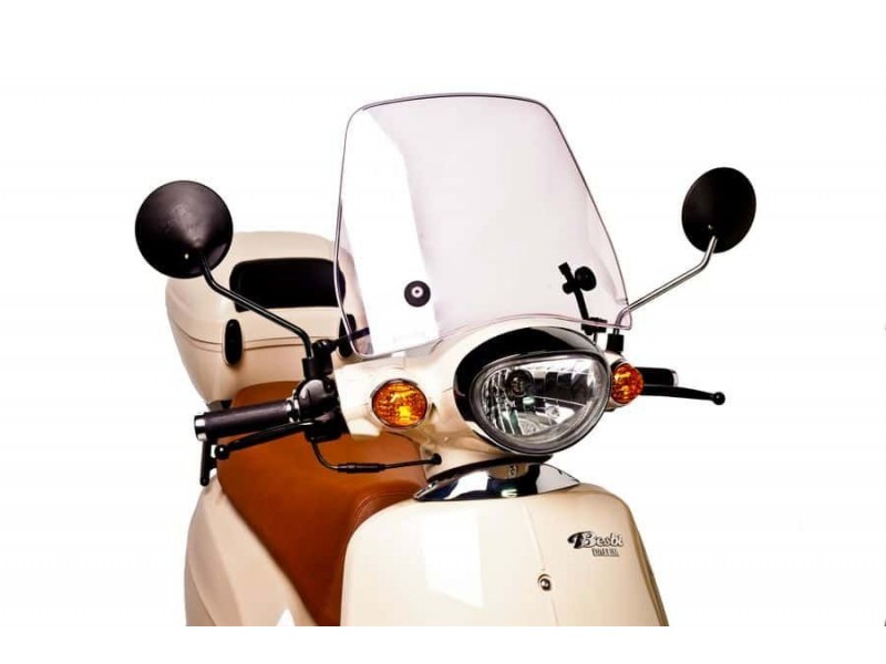 Windshield PUIG TRAFIC 6076W transparent Windshield PUIG TRAFIC 6076W transparent