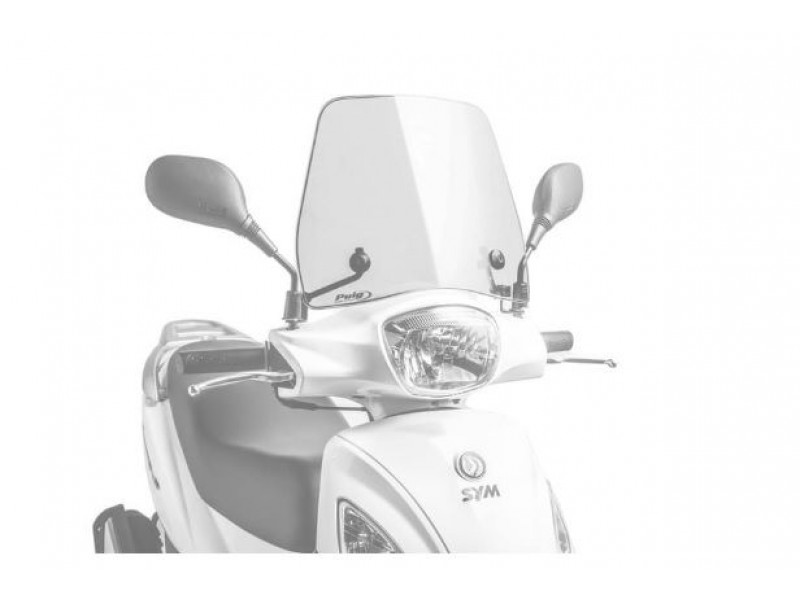Windshield PUIG TRAFIC 7546W transparent Windshield PUIG TRAFIC 7546W transparent