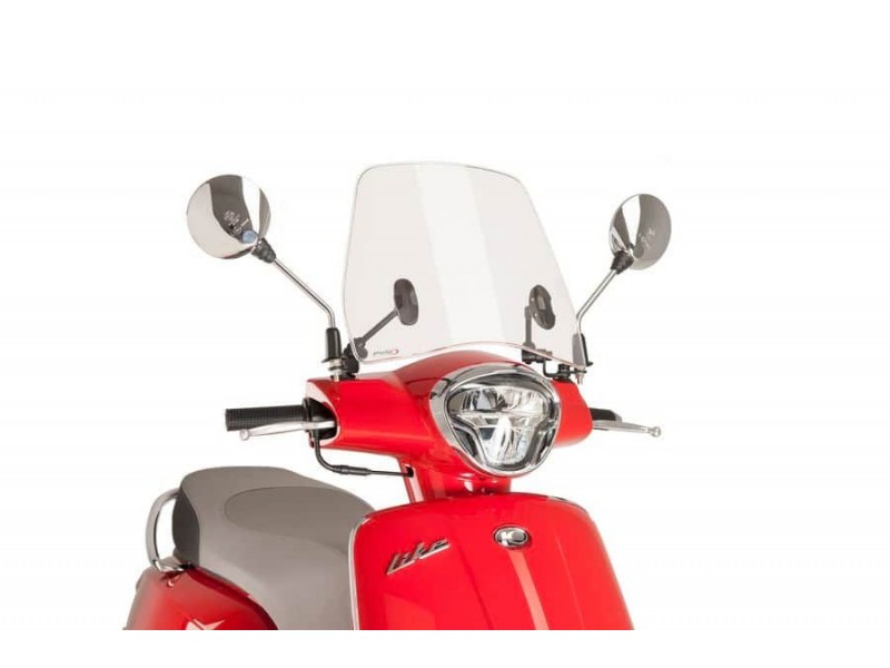 Windshield PUIG TRAFIC 9838W transparent Windshield PUIG TRAFIC 9838W transparent