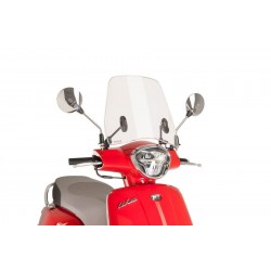 Windshield PUIG URBAN 9839W transparent Windshield PUIG URBAN 9839W transparent
