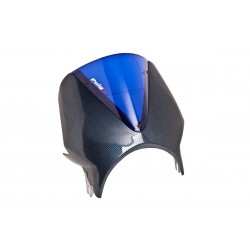 Windshield PUIG VISION 005CA carbon look/blue Windshield PUIG VISION 005CA carbon look/blue