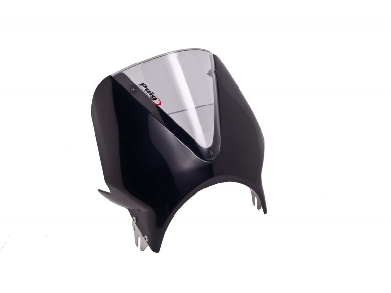 Windshield PUIG VISION 005NH black/smoke