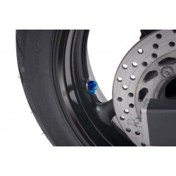 Valves for tubeless wheels PUIG 8100A Albastru D 8,3mm Valves for tubeless wheels PUIG 8100A Albastru D 8,3mm