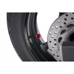 Valves for tubeless wheels PUIG 8100R Rosu D 8,3mm Valves for tubeless wheels PUIG 8100R Rosu D 8,3mm