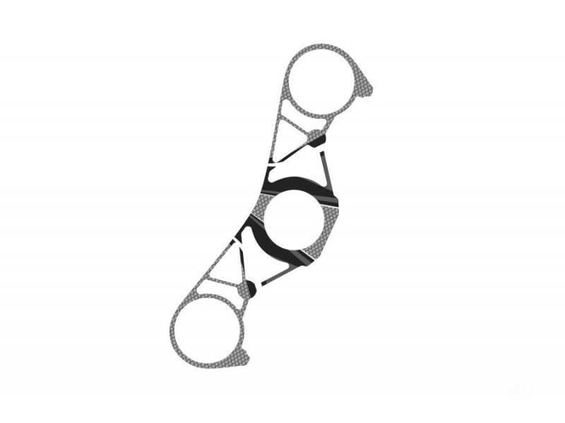 Yoke protector PUIG RADIKAL 6908U gri Yoke protector PUIG RADIKAL 6908U gri