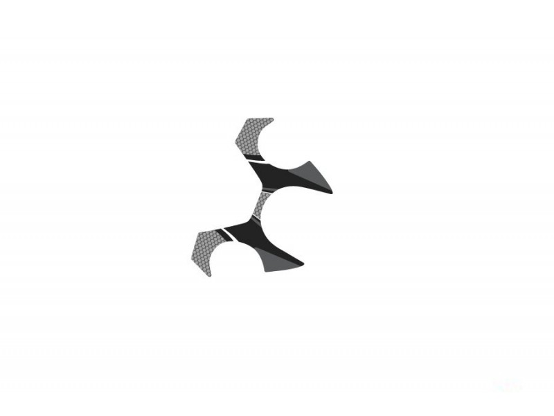Yoke protector PUIG RADIKAL 6910U gri Yoke protector PUIG RADIKAL 6910U gri