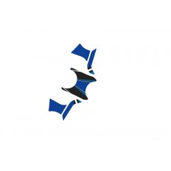 Yoke protector PUIG RADIKAL 6984A Albastru Yoke protector PUIG RADIKAL 6984A Albastru